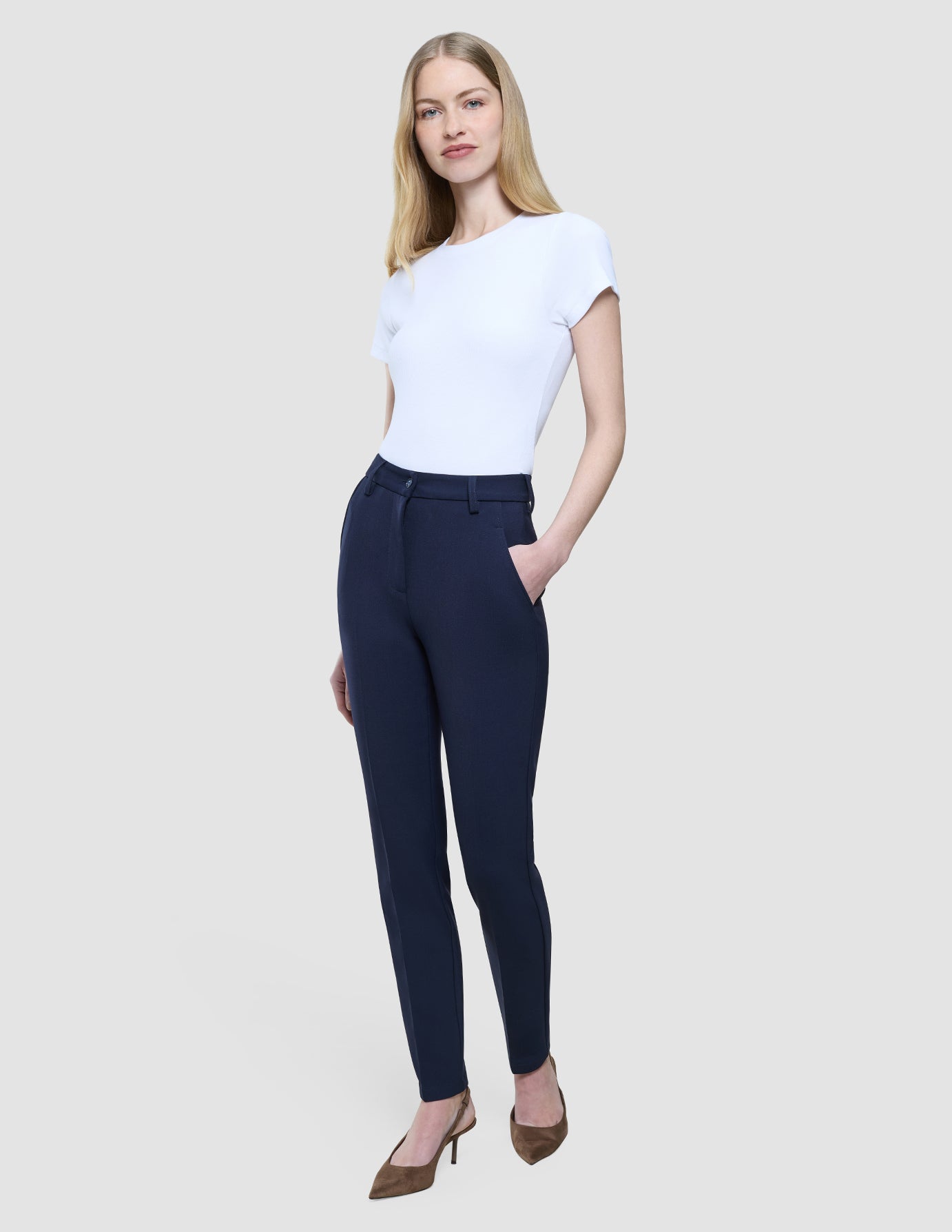 No. 1 Pants Tapered Midnight Blue